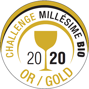 medaille or millesime bio 2020